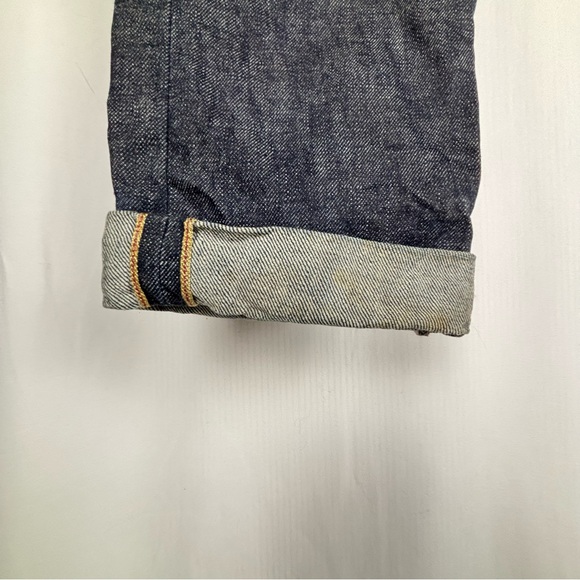Naked & Famous Denim Dark Blue Straight Jeans - Picture 10 of 16